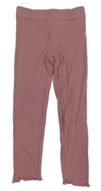 Staroružové rebrované legíny PRIMARK
