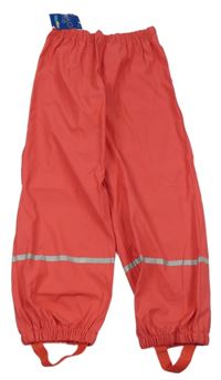 Nové - jahodové nepromokavé kalhoty lupilu