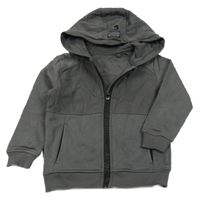 Tmavosivá prepínaci mikina s kapucňou George