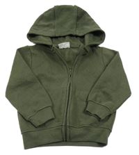 Khaki melírovaná prepínaci mikina s kapucňou INFINITY KIDS