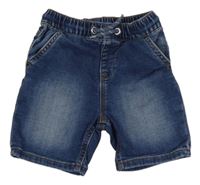 Modré teplákové riflové kraťasy Matalan