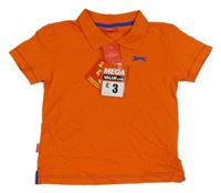 Nové - Červené polo tričko Slazenger