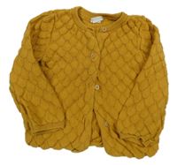 Medový vzorovaný prepínaci sveter H&M