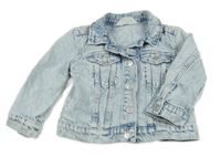 Svetlomodrá rifľová bunda H&M