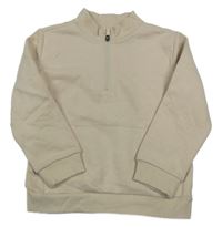 Béžová mikina F&F