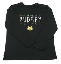Čierne tričko s Pudseym George