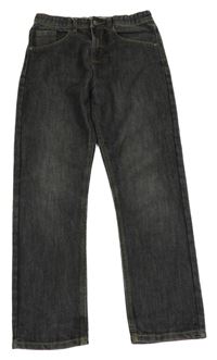 Tmavošedé straight rifle Denim Co.