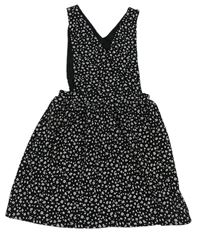 Čierno-sivé vzorované šaty Nutmeg