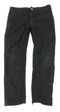 Tmavošedé třpytivé skinny manšestráky Denim Co.