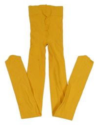 Horčicové pančuchy H&M
