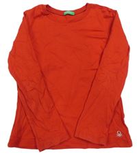 Červené tričko Benetton