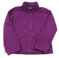 Fialová fleecová funkčná prepínaci mikina Mountain Warehouse