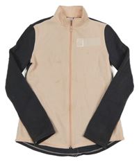 Ružovo-tmavosivá prepínaci thermo mikina Decathlon