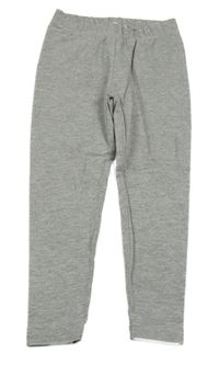 Sivé melírované legíny