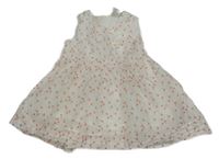 Biele ľahké šaty s třešněmi H&M