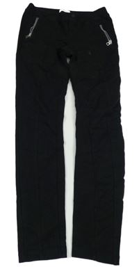 Černé tregíny se zipy Tom Tailor