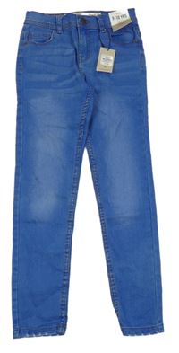 Nové - Modré skinny rifle Denim Co.