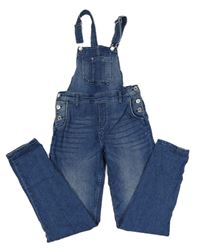 Modré laclové rifle Denim Co.