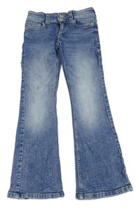 Svetlomodré bootcut rifle H&M