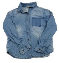 Světlemodrá riflová halenka Next