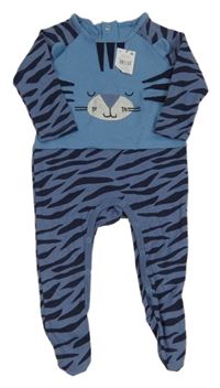 Nové - Tmavomodrý overal - tiger Pep&Co