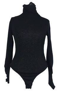 Dámske čierne body s rolákom Miss Selfridge