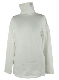 Dámske biele tričko s rolákom Esmara