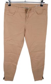 Dámské světlerůžové skinny rifle C&A