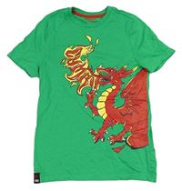 Zelené tričko s drakom F&F