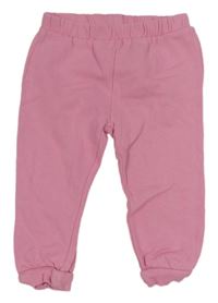 Ružové cuff tepláky Primark