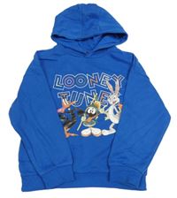 Modrá mikina s Looney Tunes a kapucí Primark
