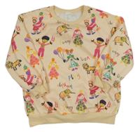 Marhuľová mikina s obrázkami