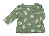 Zelené triko s lenochody