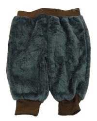 Sivo-hnedé chlpaté tepláky