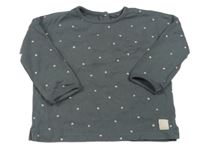 Tmavošedé triko se srdíčky Next