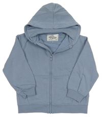 Světlemodrošedá prepínaci mikina s kapucňou M&S