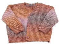 Ružovo-fialový prepínaci sveter Page one young