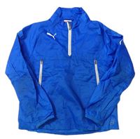 Modrá šušťáková športová bunda Puma
