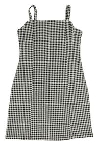 Bielo-čierne vzorované šaty Primark