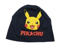 Tmavomodrá bavlněná čepice Pikachu H&M