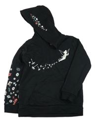 Čierna mikina so Zvonilkou a kapucňou zn. Disney