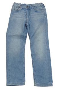 Světlemodré straight rifle H&M