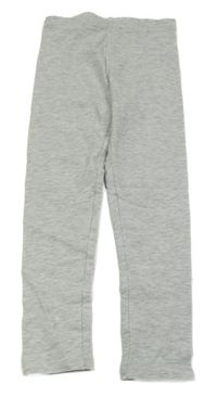 Sivé melírované legíny H&M