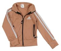 Staroružová športová prepínaci mikina s logem Adidas