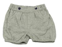 Sivé vlnené kraťasy Tu