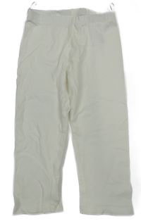 Biele capri legíny C&A