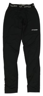 Černé funkční spodní kalhoty s logy Sondico