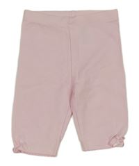 Svetloružové legíny s mašličkami H&M