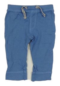 Modré ľahké tepláky F&F