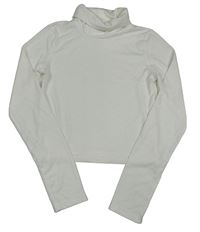 Smotanový crop rolák H&M